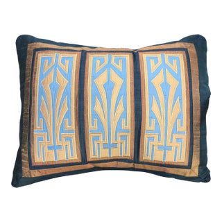 Machine Appliqued Pillow For Sale