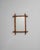 19th Century French Faux Bamboo Mirror For Sale - Image 17 of 18