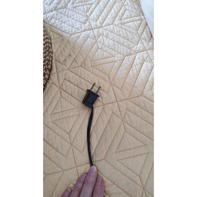 1950s 1950s Mid Century Modern Maria Kipp Lampshade and Lamp For Sale - Image 5 of 11