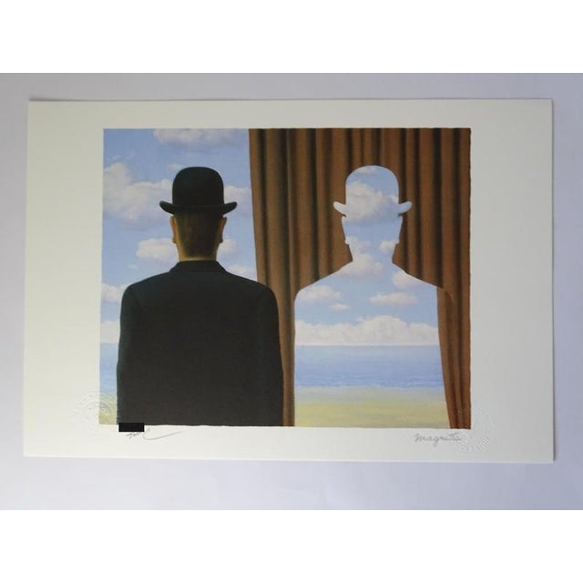 Rene Magritte (d'après) Décalcomanie Lithograph on BFK Rives vellum. Signed in the plate Numbered / 300 copies Lithograph...
