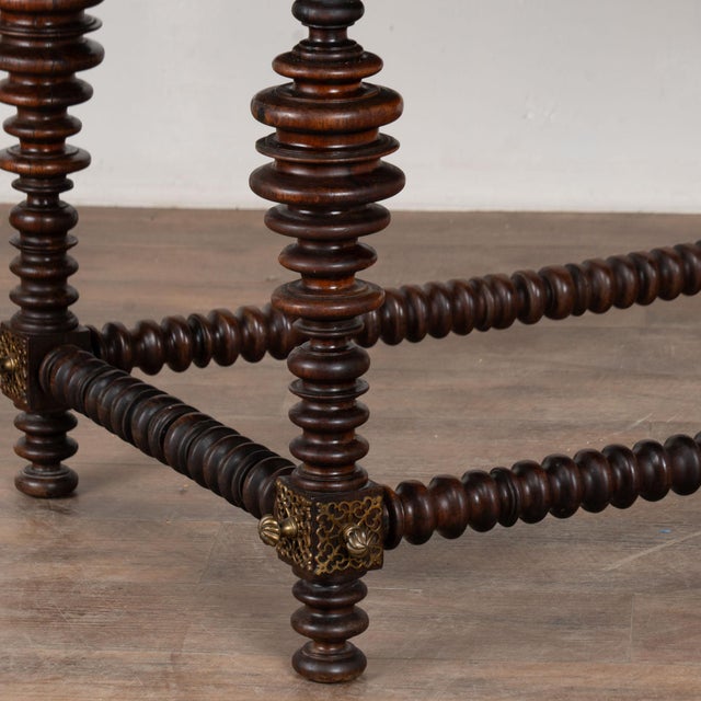 Late 18th Century Portuguese Chestnut Console Table For Sale - Image 12 of 17