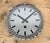 Grey Industrial Station Wall Clock from Nedklok, 1960 For Sale - Image 10 of 18