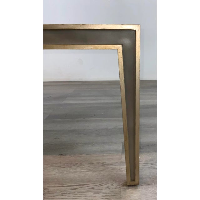 Modern Modern Antique Mirror Cocktail Table For Sale - Image 3 of 5