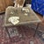Mid-Century Modern Folding Game Table in Steel and Velvet attributed to Christian Dior, France, 1970s For Sale - Image 3 of 18