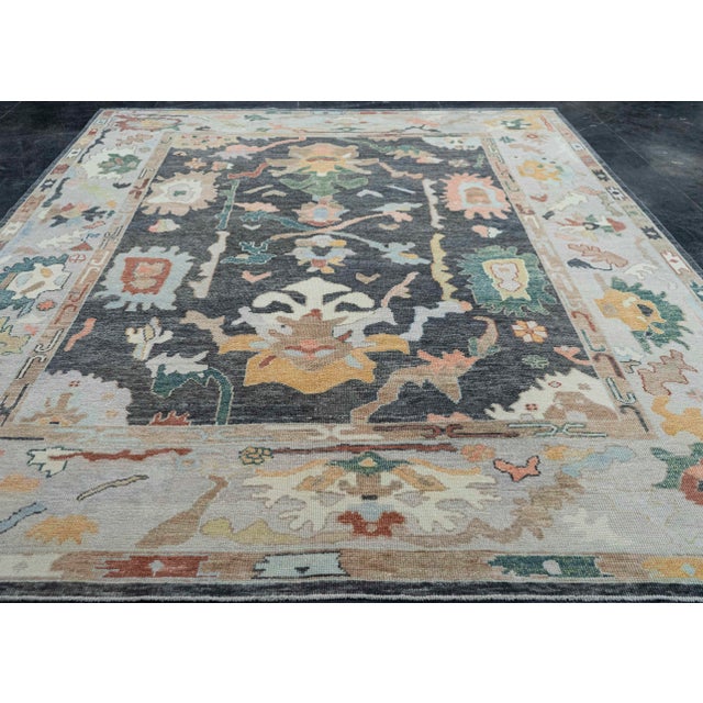 Turkish Oushak Rug 9'4" x 12'5" #20379 Explore a curated collection of hallway runners, wool rugs, and handmade...