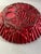 Cranberry Mercury Glass Dish For Sale - Image 4 of 6