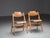Folding Chairs in Beech and Metal attributed to Egon Eiermann, Germany, 1950s For Sale - Image 3 of 11