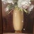 Mid 20th Century Vintage Painting on Driftwood “White Peony“ by Robert Cox (1934- 2001) Framed For Sale - Image 5 of 12