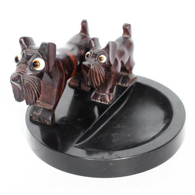 Vintage Dogs Vide Poche, 1930s For Sale - Image 11 of 11