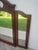 Vintage Colonial Solid Wood Tri-Fold Mirror For Sale - Image 11 of 13
