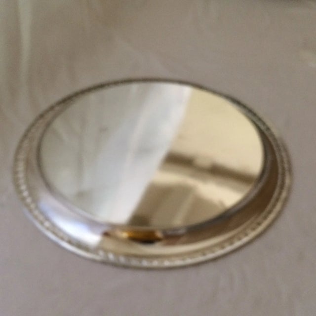 1975 April Fools Engraved Invitational Silver Plate Tray For Sale - Image 10 of 11