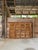 Vintage Bamboo Wall-Mounted Bar Cabinet With Accordion Doors & Mermaid Handles For Sale - Image 11 of 12
