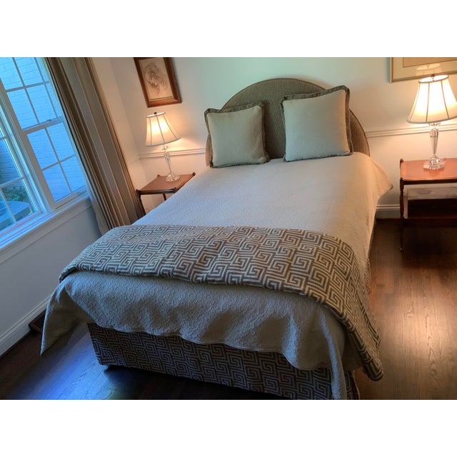 Textile Custom Matalase - Duvet Cover & 2 Matching Euro Shams For Sale - Image 7 of 11