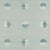 Schumacher Ando Hand Blocked Sisal Wallcovering In Chambray For Sale