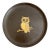 1970s Mid-Century Couroc of Monterey Owl Serving Tray For Sale