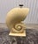 Vintage Coastal Oversized Sculpted Nautilus Shell Accent Table For Sale In Miami - Image 6 of 9