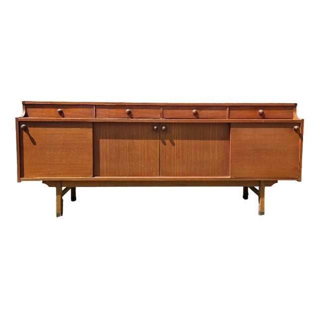 Vintage Scandinavian Teak Sideboard, 1960s For Sale