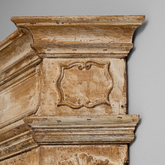 19th Century French Gustavian Floor Mirror with Canted Corners For Sale - Image 13 of 18