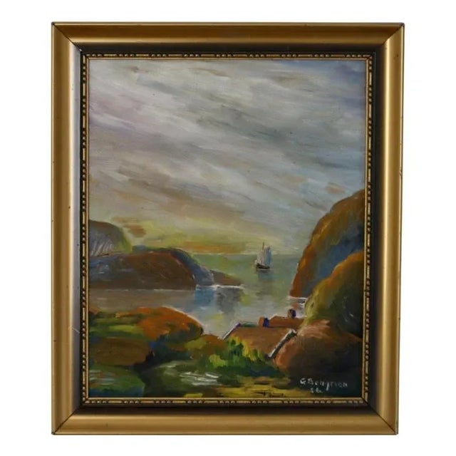 G Bengtson, Landscape, 1936, Oil on Board, Framed For Sale - Image 11 of 11