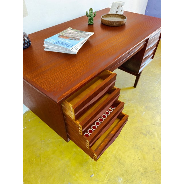 Vintage Danish Desk, 1960s For Sale - Image 6 of 11