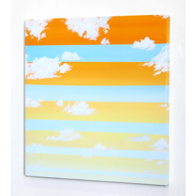 Abstract "Summer Vibes 1" Original Artwork by Nichole McDaniel For Sale In Los Angeles - Image 6 of 10