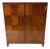 1940's Swedish Mahogany Cabinet For Sale