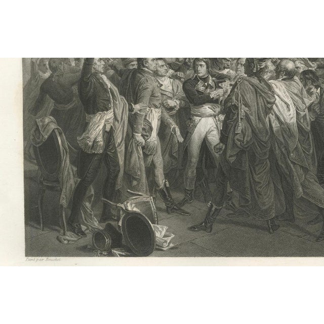 After François Bouchot, The Coup of 18 Brumaire Napoleon Seizes Power, Engraving, 1840 For Sale - Image 6 of 9