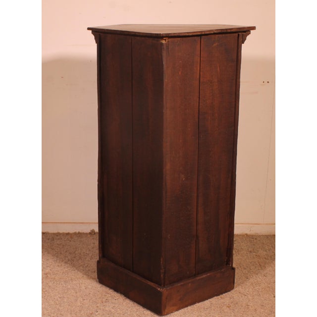 18th Century Louis XV Style Oak Corner Cabinet For Sale - Image 6 of 9