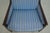 Baker French Empire Style Blue Upholstered Bergère Chair For Sale - Image 10 of 18