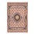 Shabby Chic Medallion 1990's Pak-Persian Tan/Black Wool Rug - 9'2'' X 12'3'' For Sale