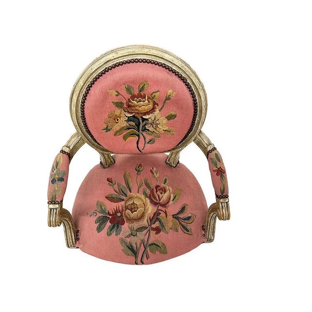 French Louis XVI Childrens Chair, 18th Century For Sale - Image 4 of 11