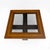 Mid-Century Modern Maple Inlays and Walnut Coffee Table, Italy, 1970s For Sale - Image 6 of 7