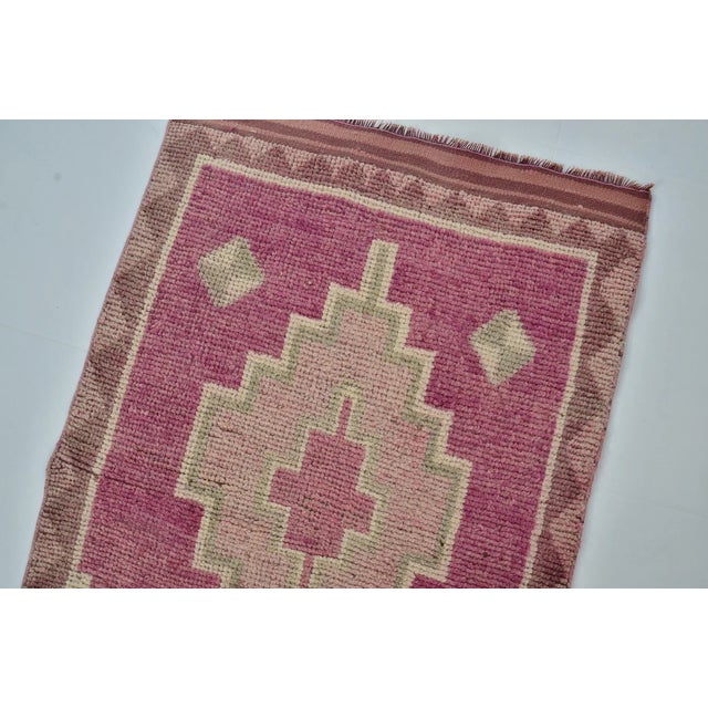 1950s Vintage Anatolian Hallway Antique Runner For Sale - Image 5 of 10