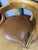 Restoration Office Chair with Walnut Scrolls For Sale - Image 6 of 7