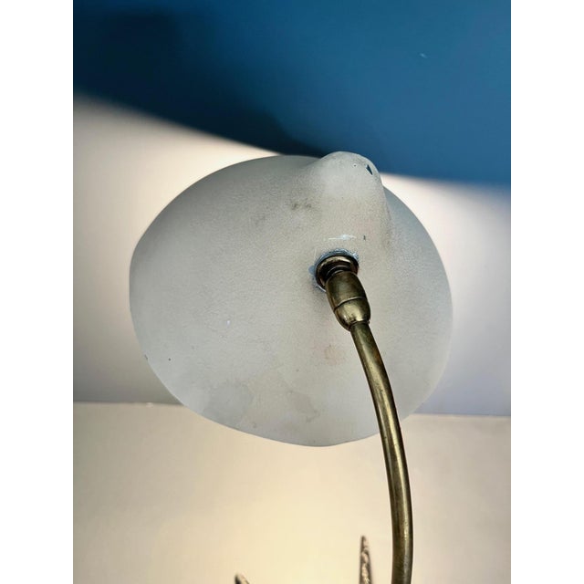 1950s Mid-Century Beige Table Lamp by Louis Kalff for Philips, Netherlands, 1950s For Sale - Image 5 of 11