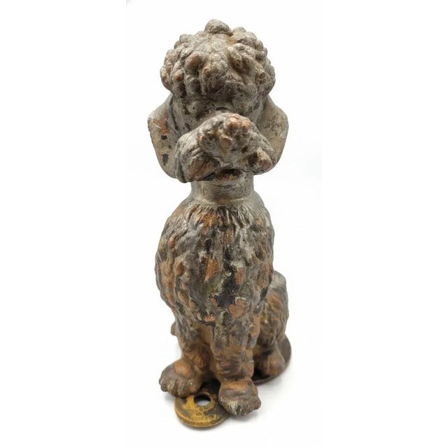 Mid-Century Modern Vintage Bronze Factory Mold — French Poodle Bank Form, Industrial Oddity For Sale - Image 3 of 6