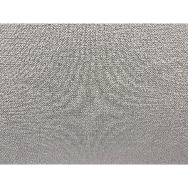 Rh Ellison High-Back Fabric Dining Side Chair Performance Linen Weave — Natural Recessed Caster Base For Sale In Columbus - Image 6 of 13