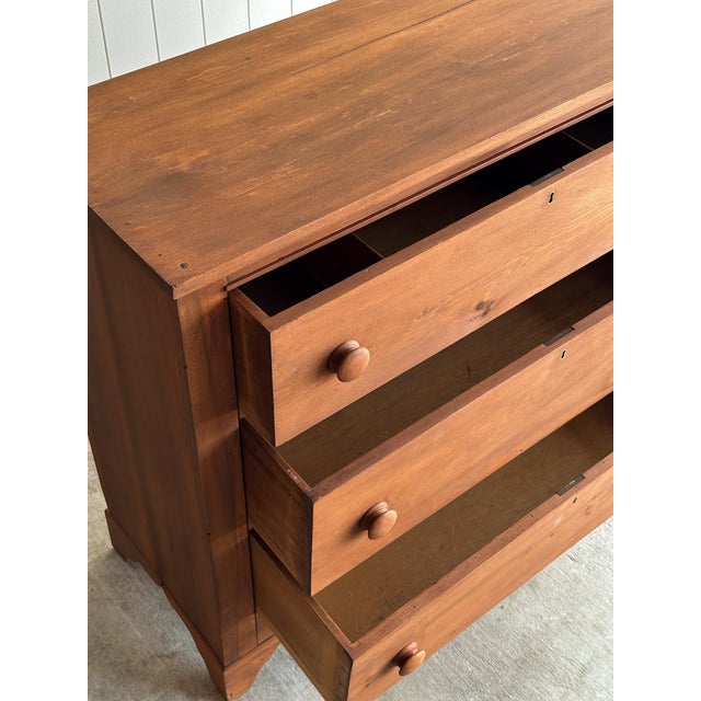 Late 19th Century Antique Pine Chest of Drawers For Sale - Image 11 of 18