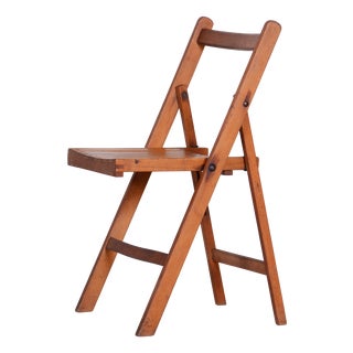 Mid-Century Chair in Beech, Czech, 1950s For Sale