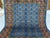 1990s 5'1" X 6'5" Blue Turkmen Mori Gul Geometric Rug For Sale - Image 5 of 17