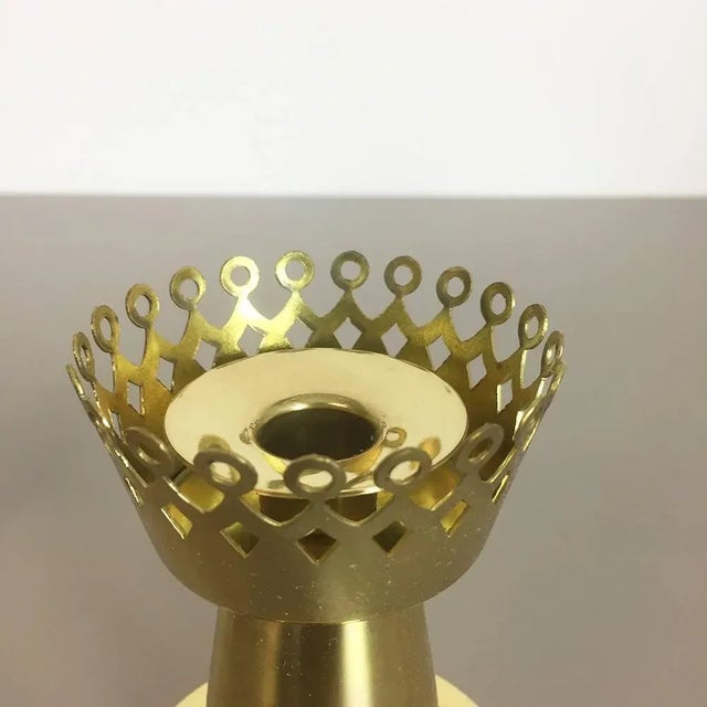 Metal Brass Candleholder from Hans-Agne Jakobsson AB, Sweden, 1960s, Set of 2 For Sale - Image 7 of 11
