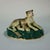 Rare Pair Staffordshire Lion and Lioness Figures For Sale - Image 12 of 15