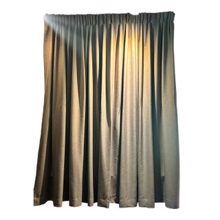 Neutral Blackout Drapes in Osborne & Little Fabric For Sale