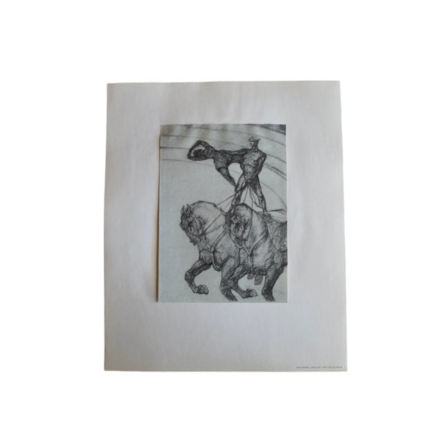 1960s Toulouse-Lautrec "At the Circus" Portfolio For Sale - Image 10 of 16