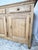 19th Century French Provincial Solid Oak Buffet in Natural Bleached Finish For Sale - Image 12 of 14
