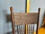 Pressed Back Chair with Leather Seat and Turned Parts For Sale - Image 14 of 18