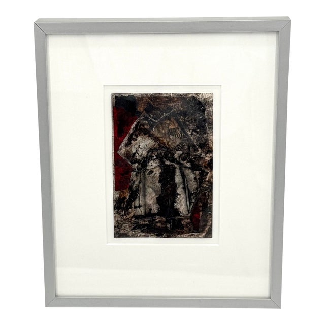 Niccolò Maria Zanzi Original Mixed Media Abstract Composition For Sale