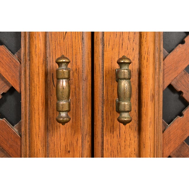 Drexel Spanish Colonial Carved Walnut Nightstand, 1960s For Sale - Image 9 of 18