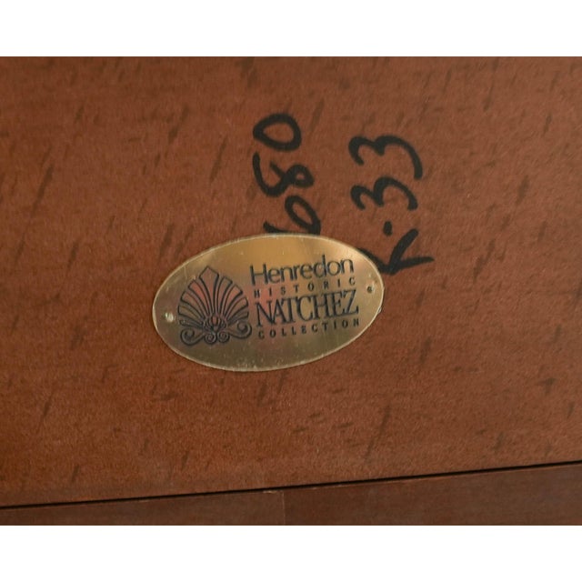 1990s Vintage Henredon Dining Table For Sale - Image 11 of 15