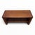 Modern Custom Teak Hall Bench For Sale - Image 4 of 6